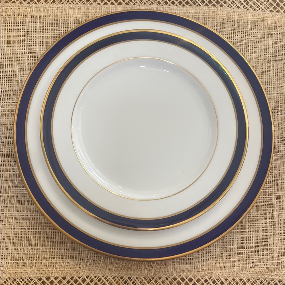 Lenox Federal Cobalt Salad and Butter Plate, set